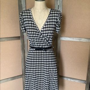 Vintage Houndstooth Dress